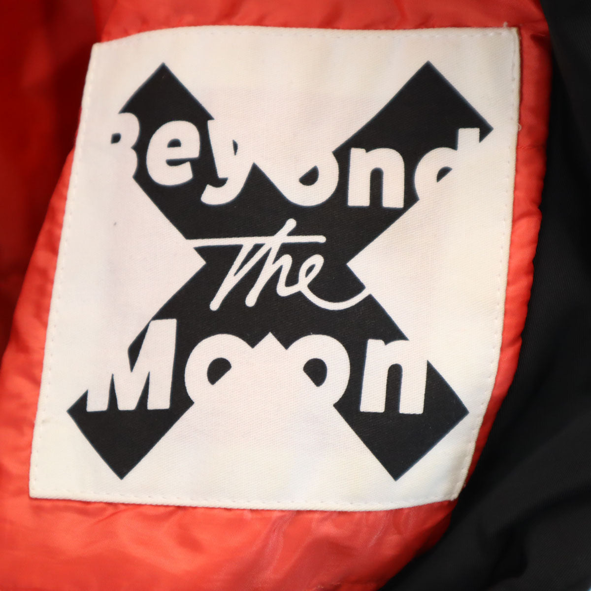 Beyond The Moon ビヨンドザムーン 輝夜 月 MA-1 フライトジャケット SLIM FIT ブラック 中綿 バーチャルYouTuber メンズ