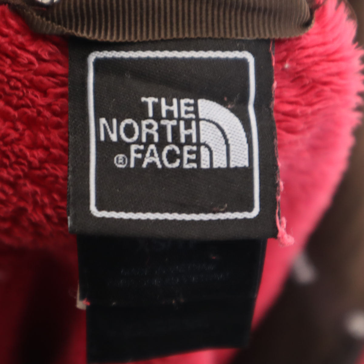 THE NORTH FACE ノースフェイス フリースジャケット XS レッド系 AAHY アウトドア レディース