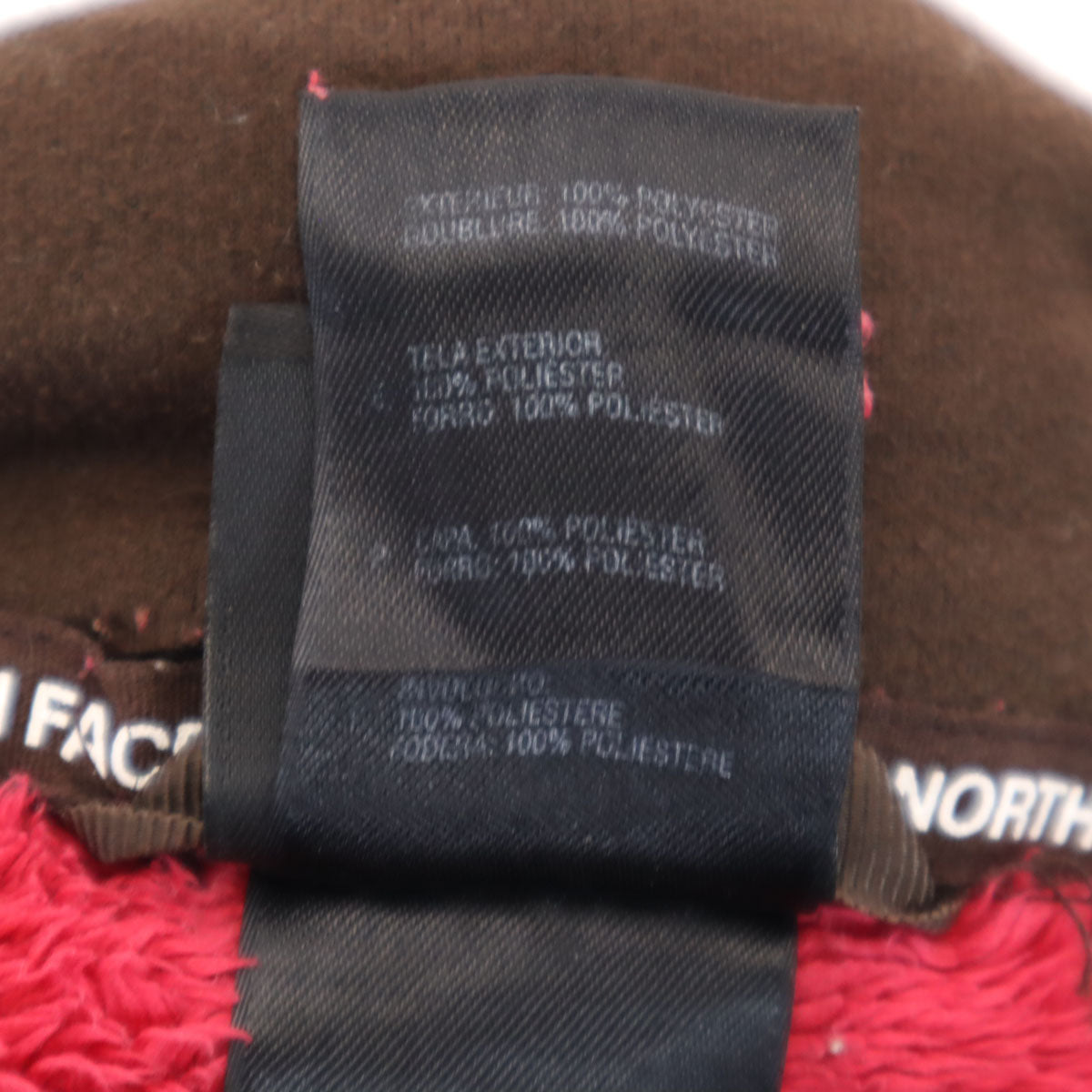 THE NORTH FACE ノースフェイス フリースジャケット XS レッド系 AAHY アウトドア レディース