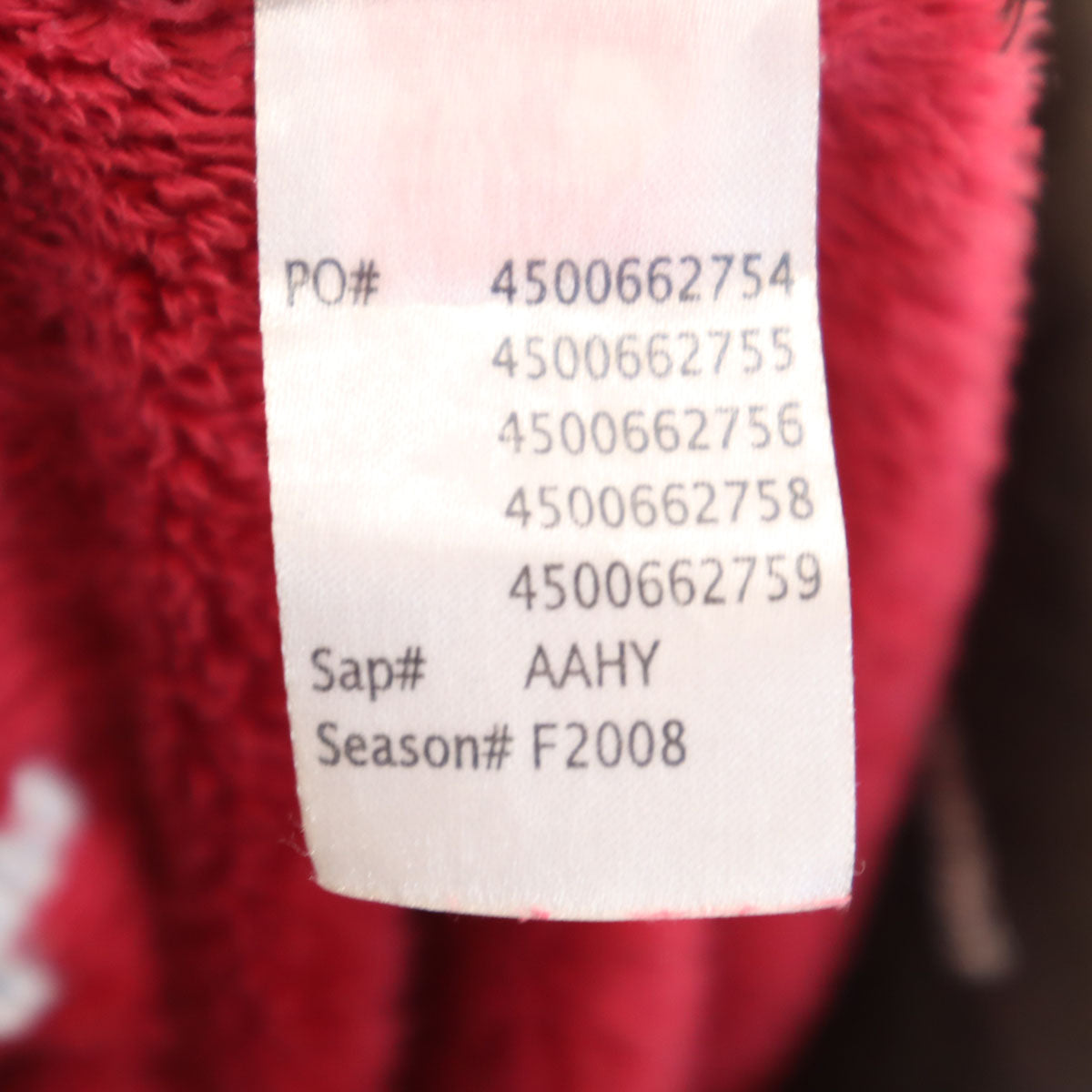 THE NORTH FACE ノースフェイス フリースジャケット XS レッド系 AAHY アウトドア レディース
