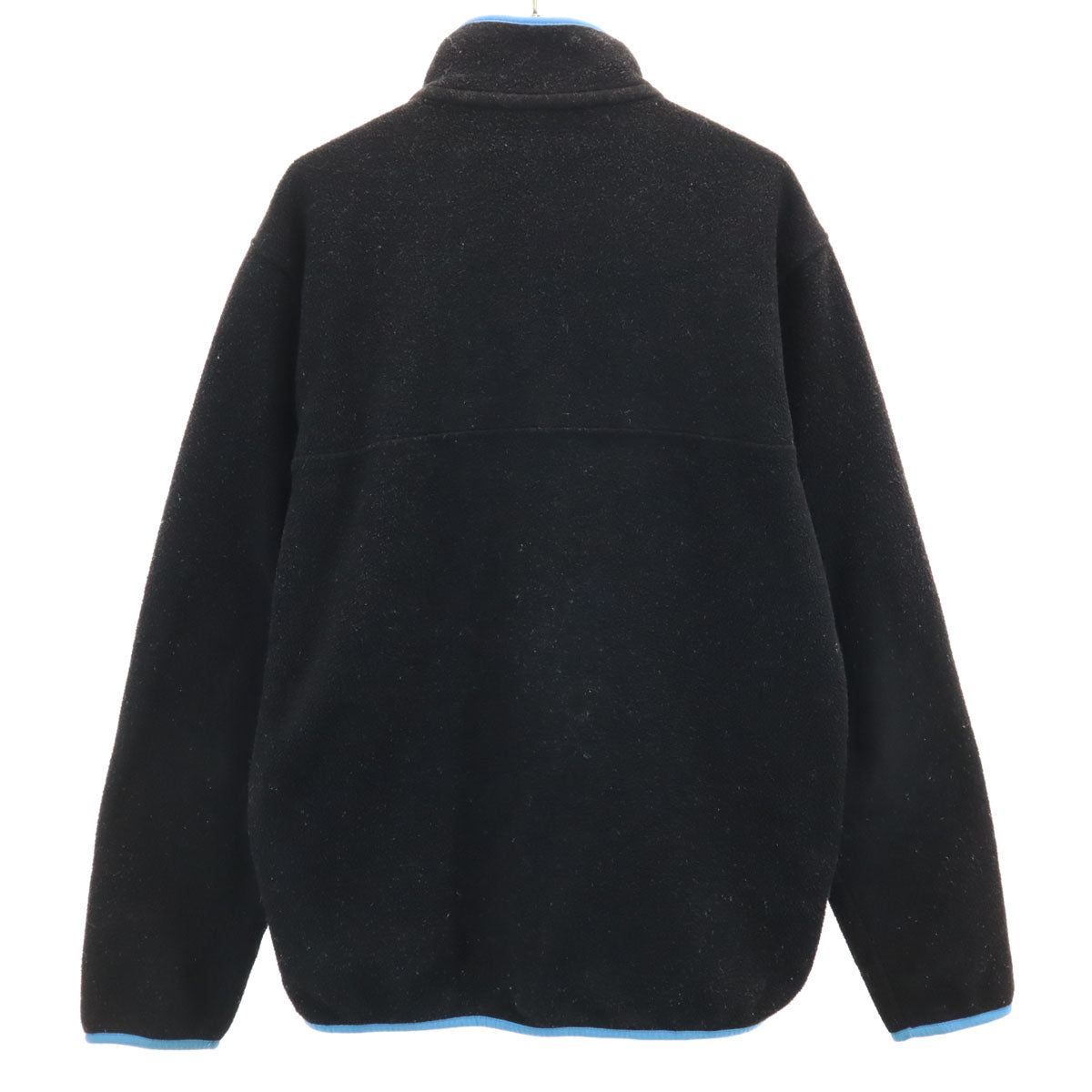 patagonia パタゴニア ライトウェイト シンチラスナップT フリースジャケット S ブラック 25551FA22 アウトドア プルオーバー メンズ