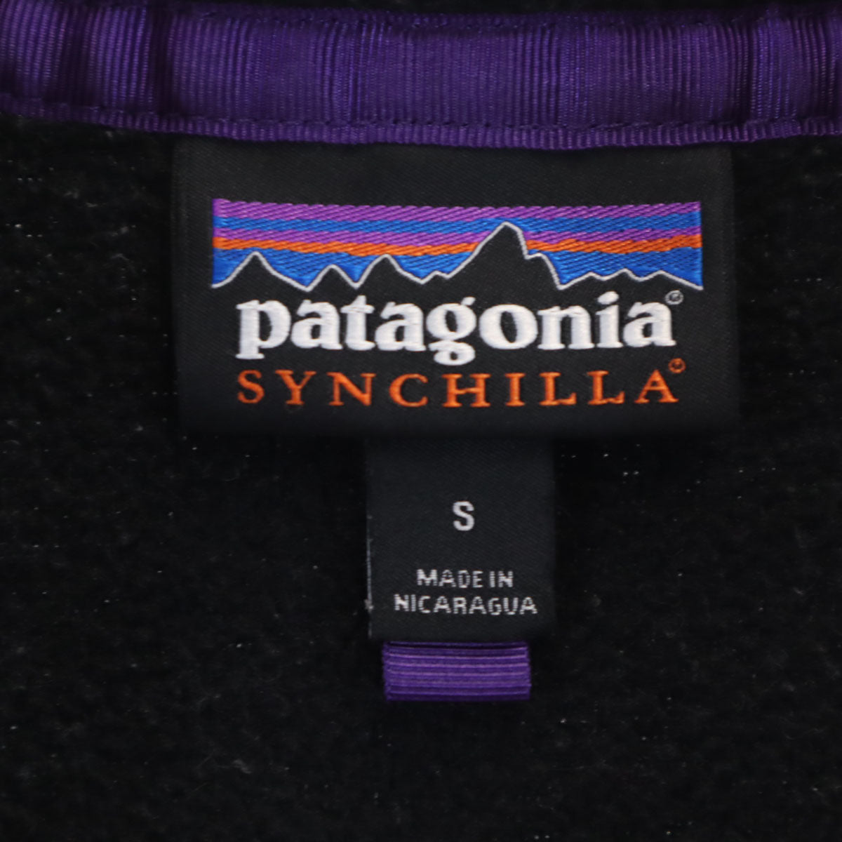 patagonia パタゴニア ライトウェイト シンチラスナップT フリースジャケット S ブラック 25551FA22 アウトドア プルオーバー メンズ
