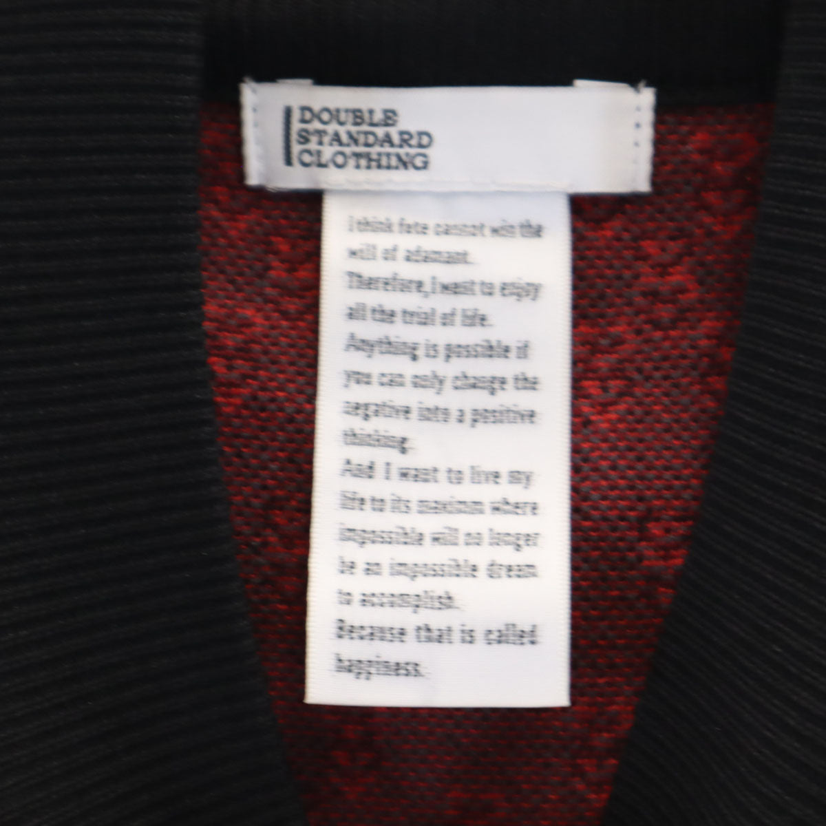 美品 DOUBLE STANDARD CLOTHING ダブルスタンダードクルージング ノルディック柄 長袖 ニット F チャコールグレー セーター レディース