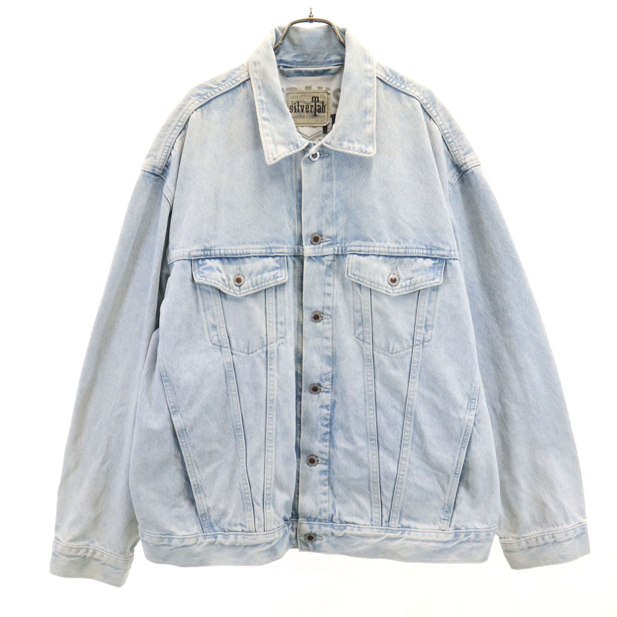 Levi's リーバイス シルバータブ デニムジャケット XL アイスブルー ジージャン トラッカー メンズ