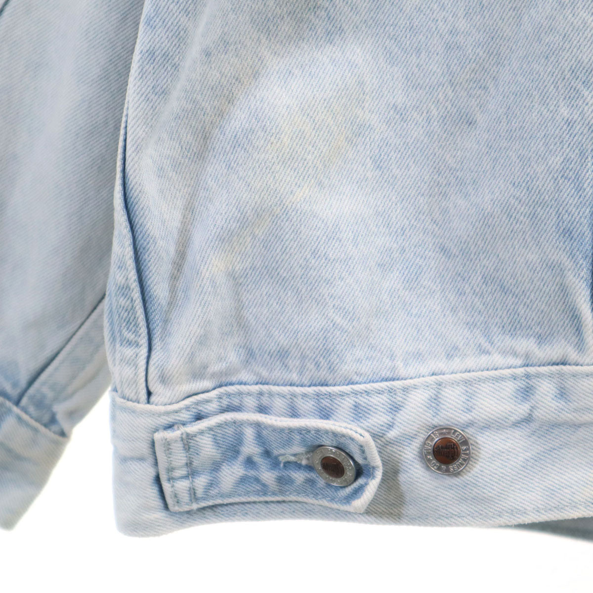 Levi's リーバイス シルバータブ デニムジャケット XL アイスブルー ジージャン トラッカー メンズ