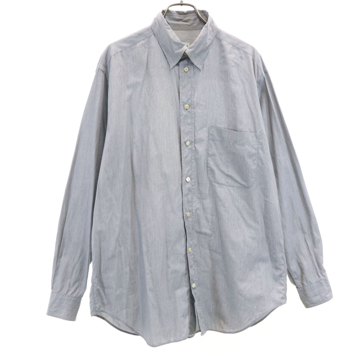 ARMANI COLLEZIONI アルマーニコレッツォーニ 長袖 シャツ 40/15 1/2 グレー メンズ