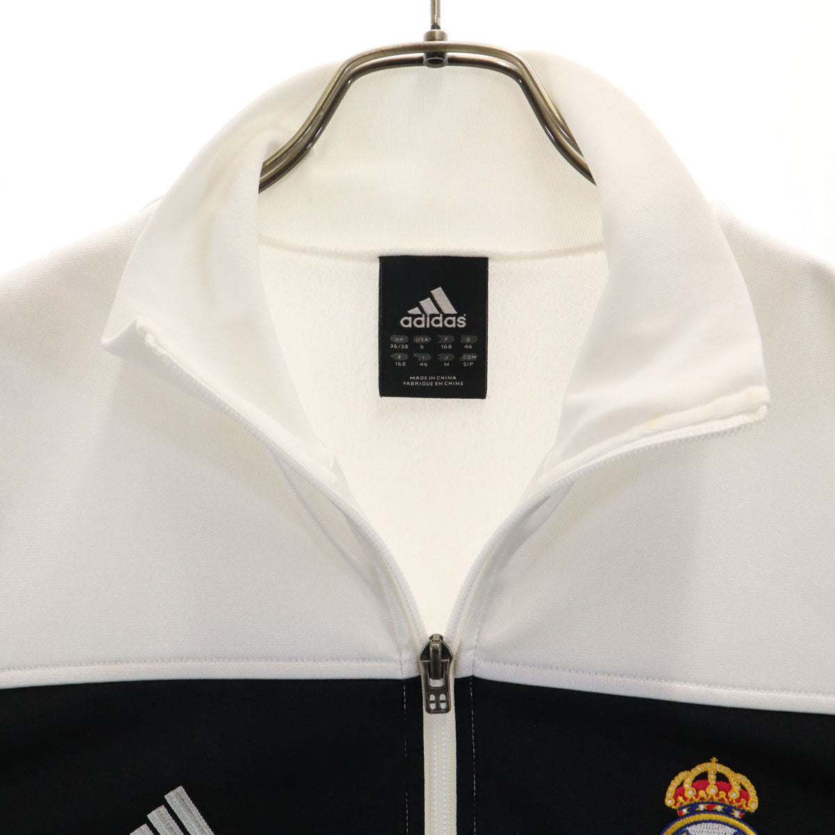 adidas アディダス レアルマドリード トラックジャケット M ホワイト メンズ
