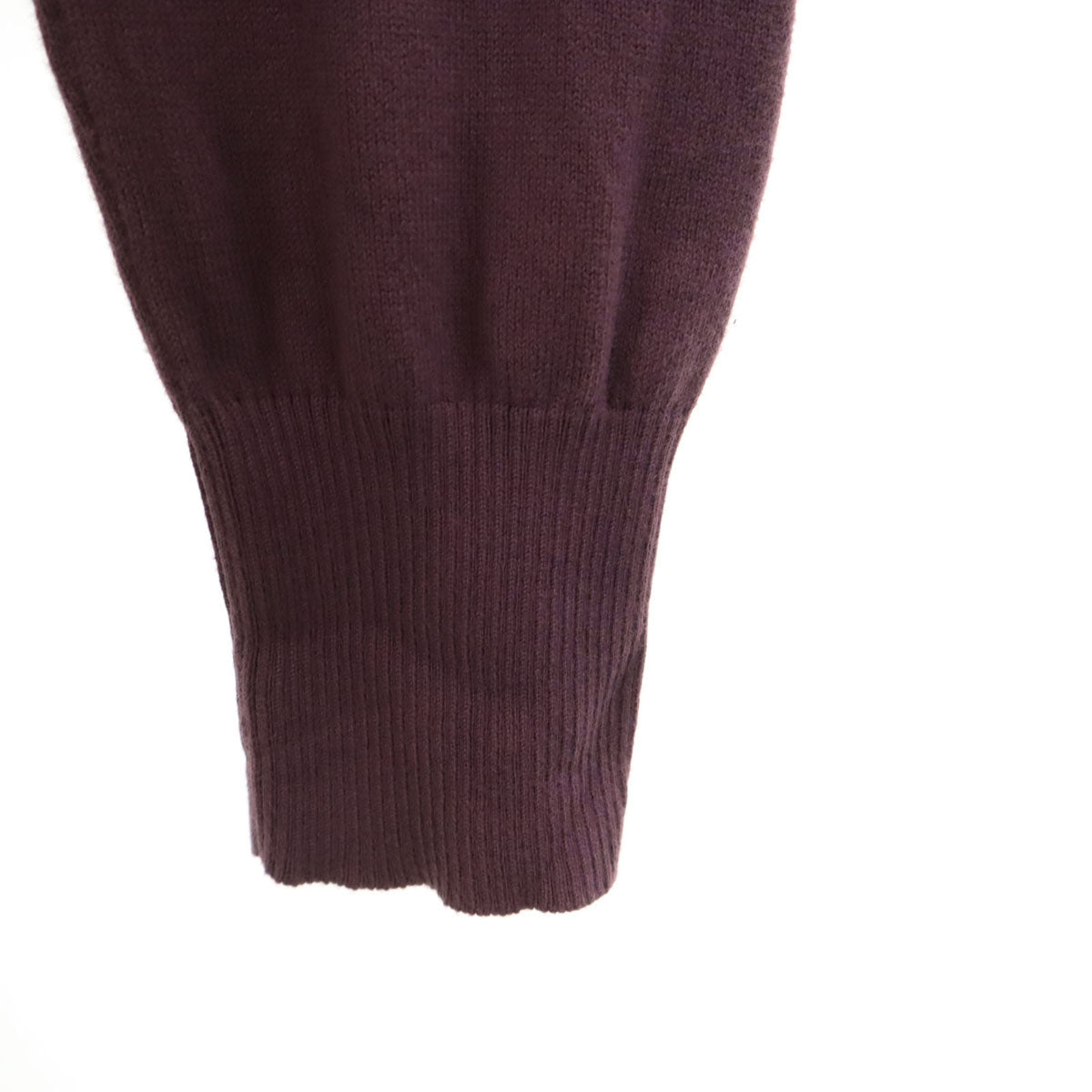 Emporio Armani エンポリオアルマーニ トルコ製 長袖 セーター M パープル メンズ