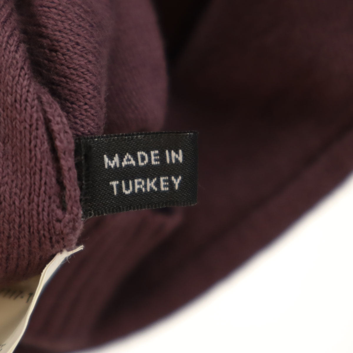 Emporio Armani エンポリオアルマーニ トルコ製 長袖 セーター M パープル メンズ