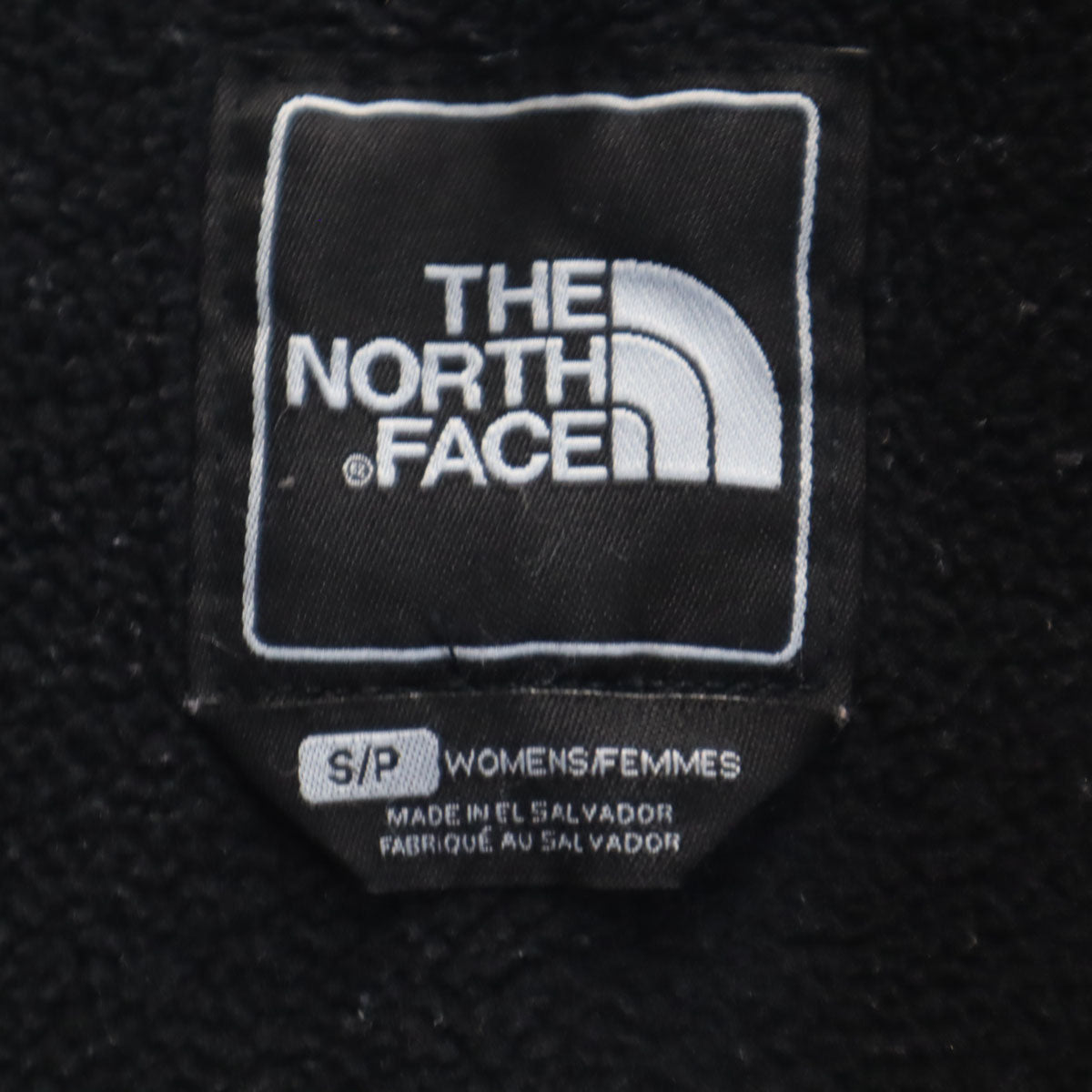 THE NORTH FACE ノースフェイス フリースジャケット S ブラック アウトドア レディース