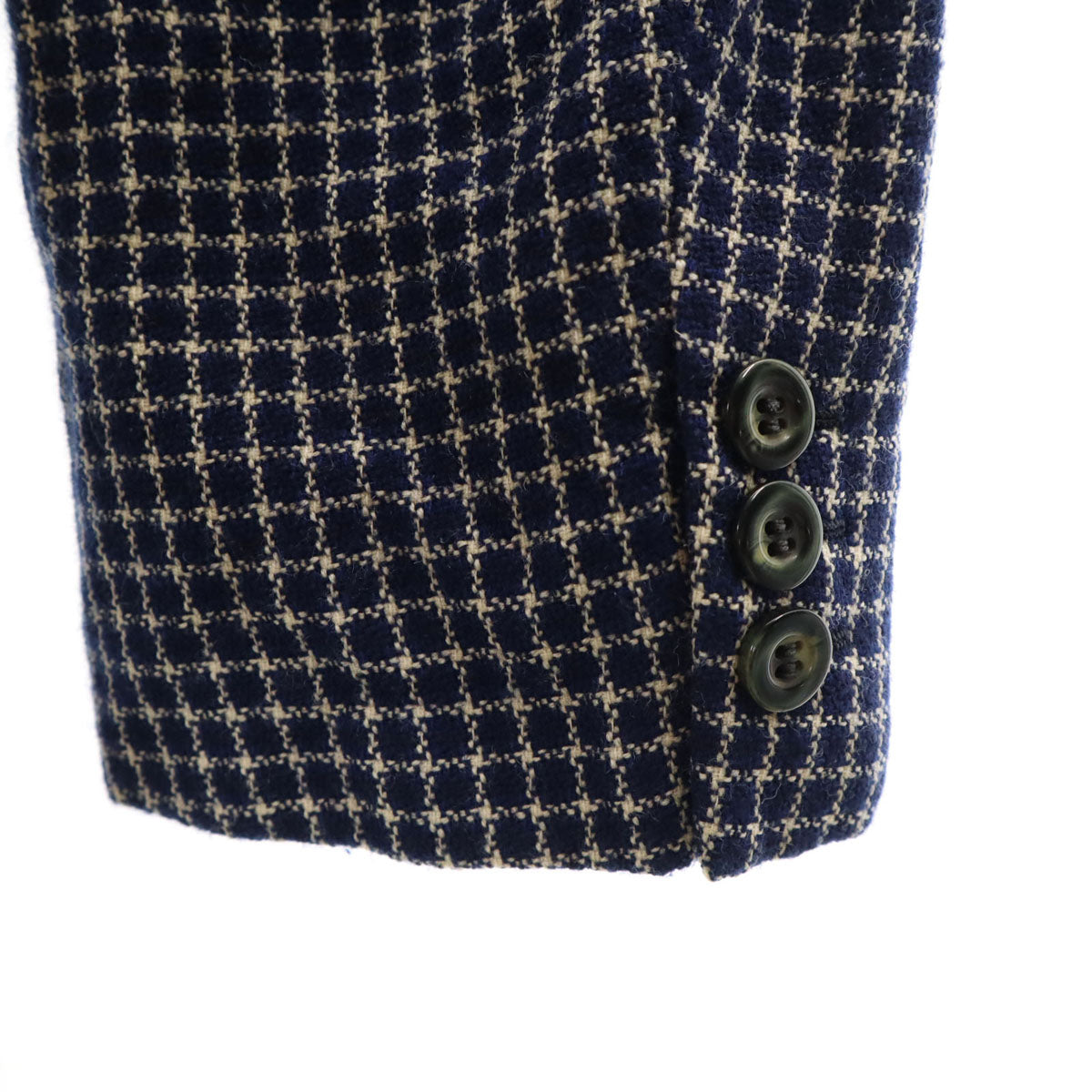 ジバンシー ジェントルマン 90s オールド テーラードジャケット ブルー メンズ