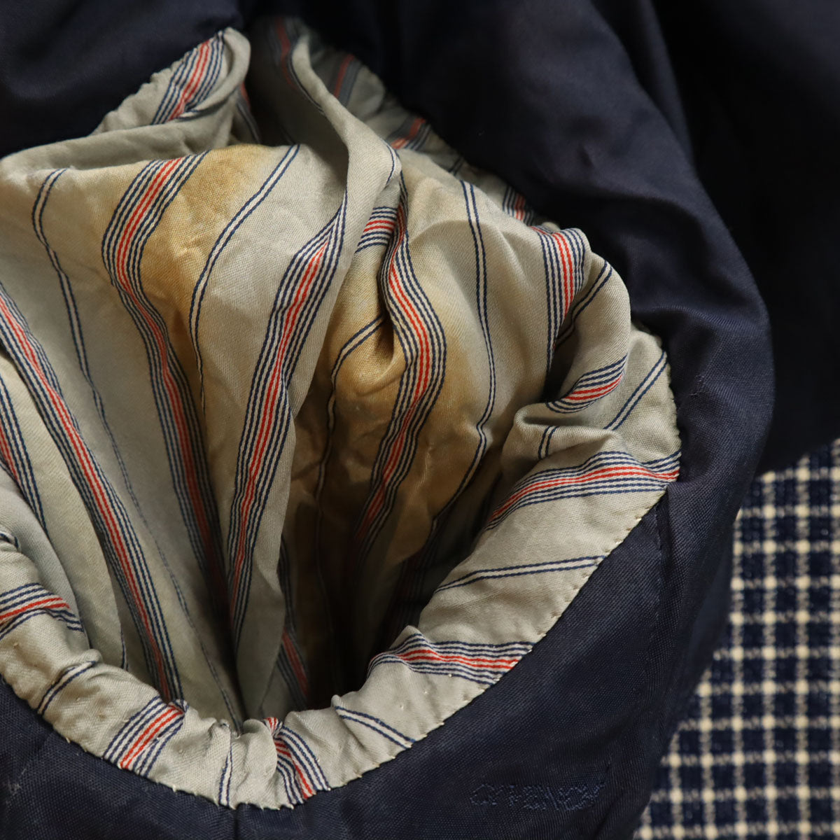 ジバンシー ジェントルマン 90s オールド テーラードジャケット ブルー メンズ