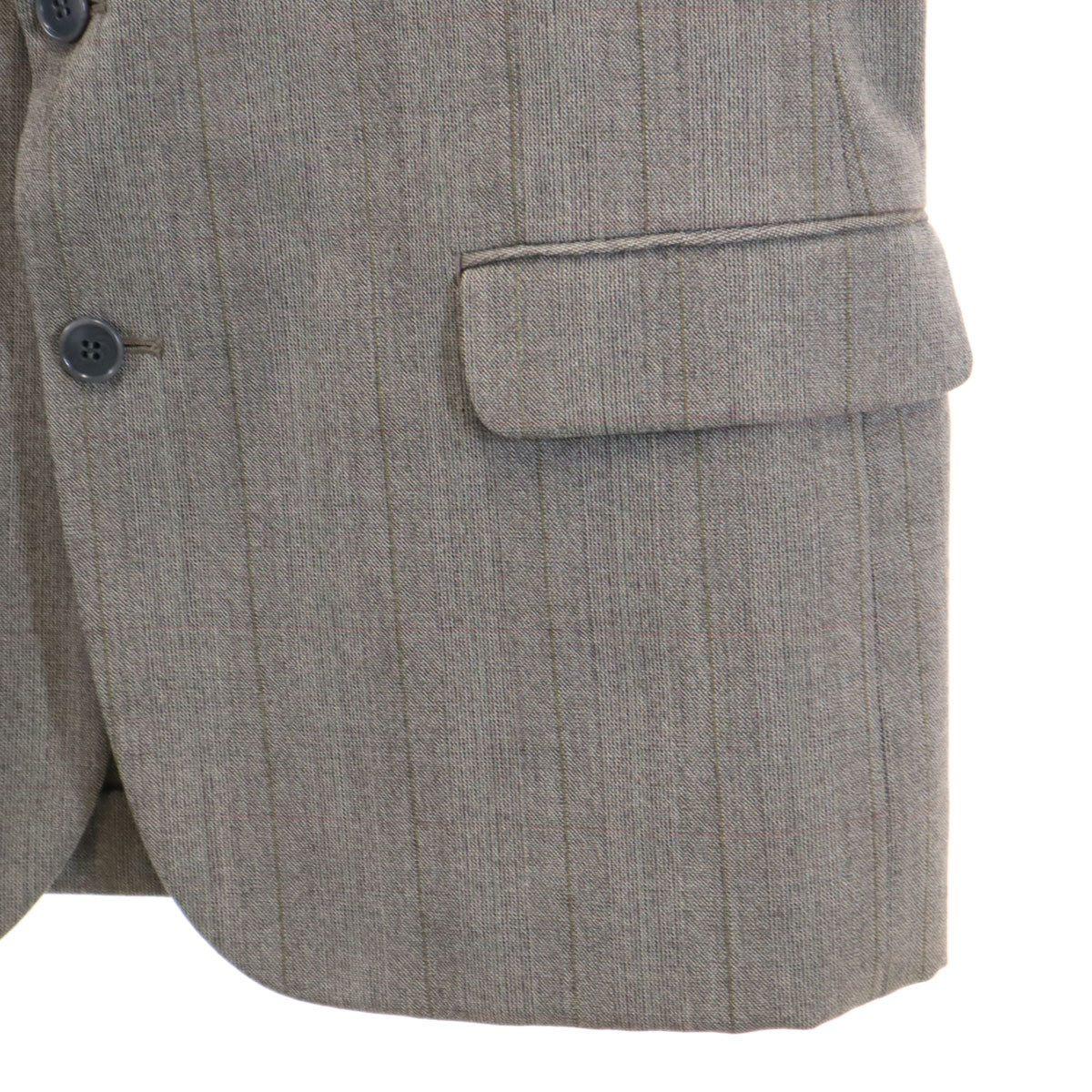 Pierre Cardin ピエールカルダン 80s 90s オールド スーツ 上下 セットアップ 96AB5 グレー メンズ