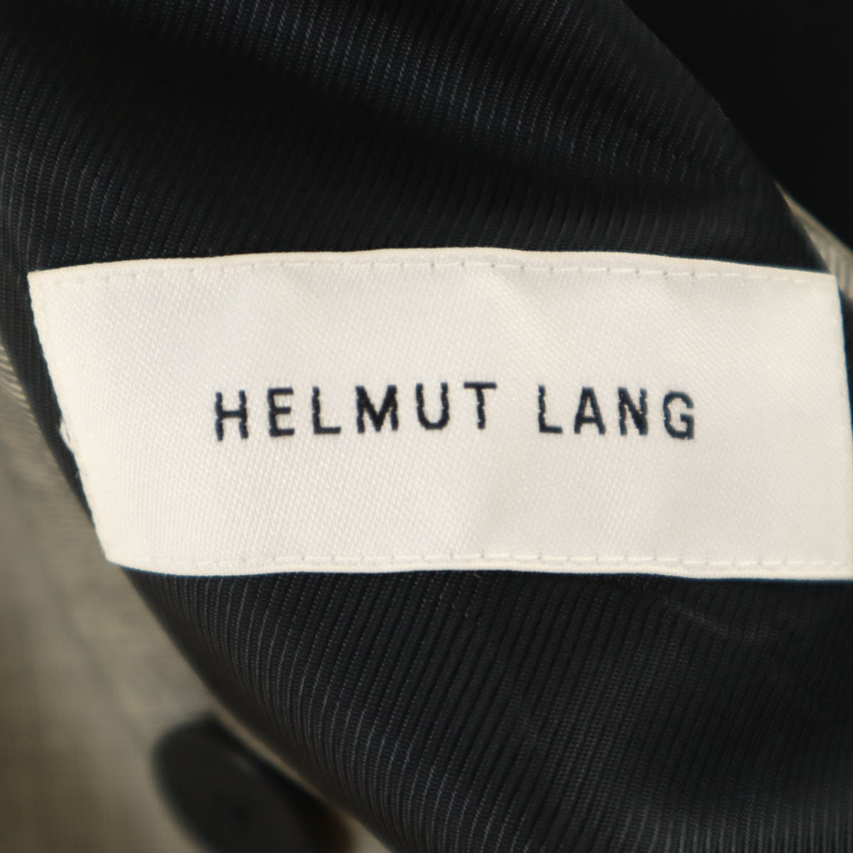 HELMUT LANG ヘルムートラング ウールブレンド テーラードジャケット 4 グレー レディース