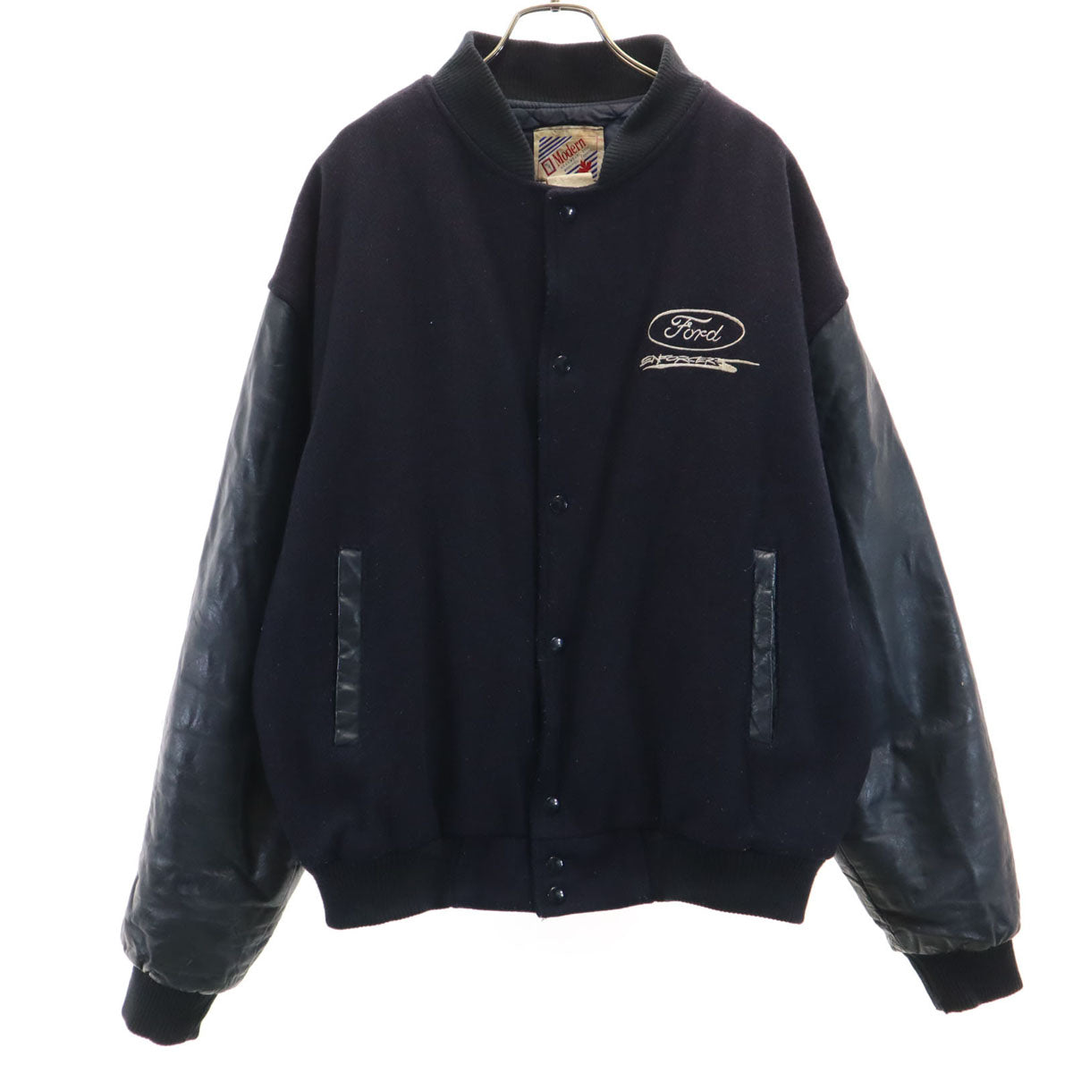 MODERN 80s 90s オールド スタジャン ネイビー メンズ