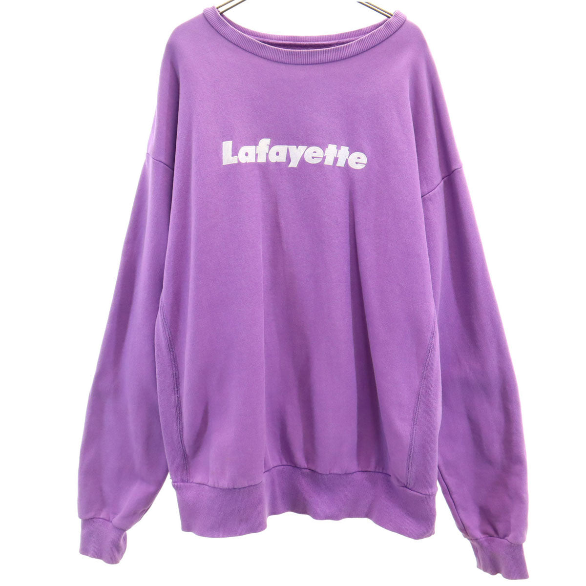 Lafayette ラファイエット 長袖 スウェット トレーナー L パープル メンズ
