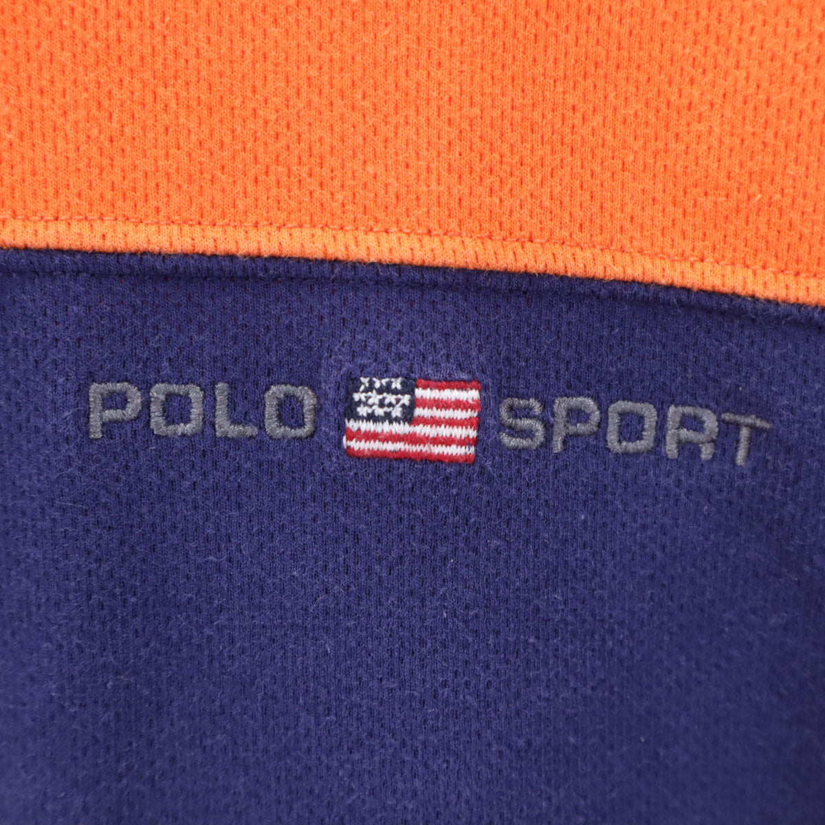POLO SPORTS ポロスポーツ 90s オールド 長袖 トレーナー L オレンジ系 スウェット メンズ