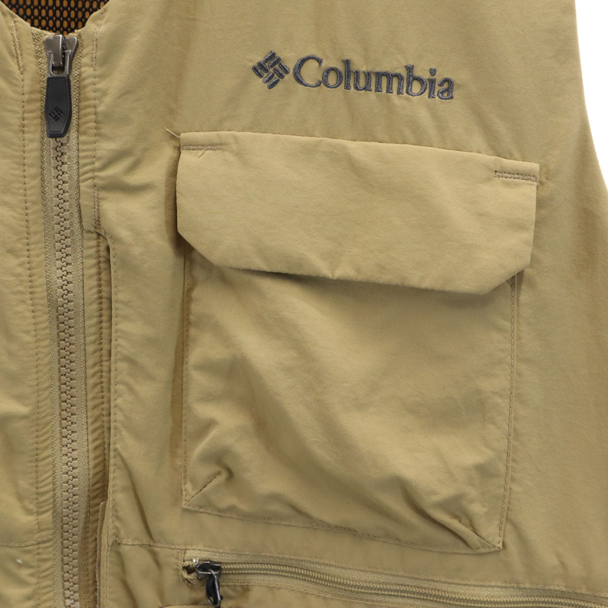 Columbia コロンビア ヴィドラII ベスト M ベージュ アウトドア メンズ