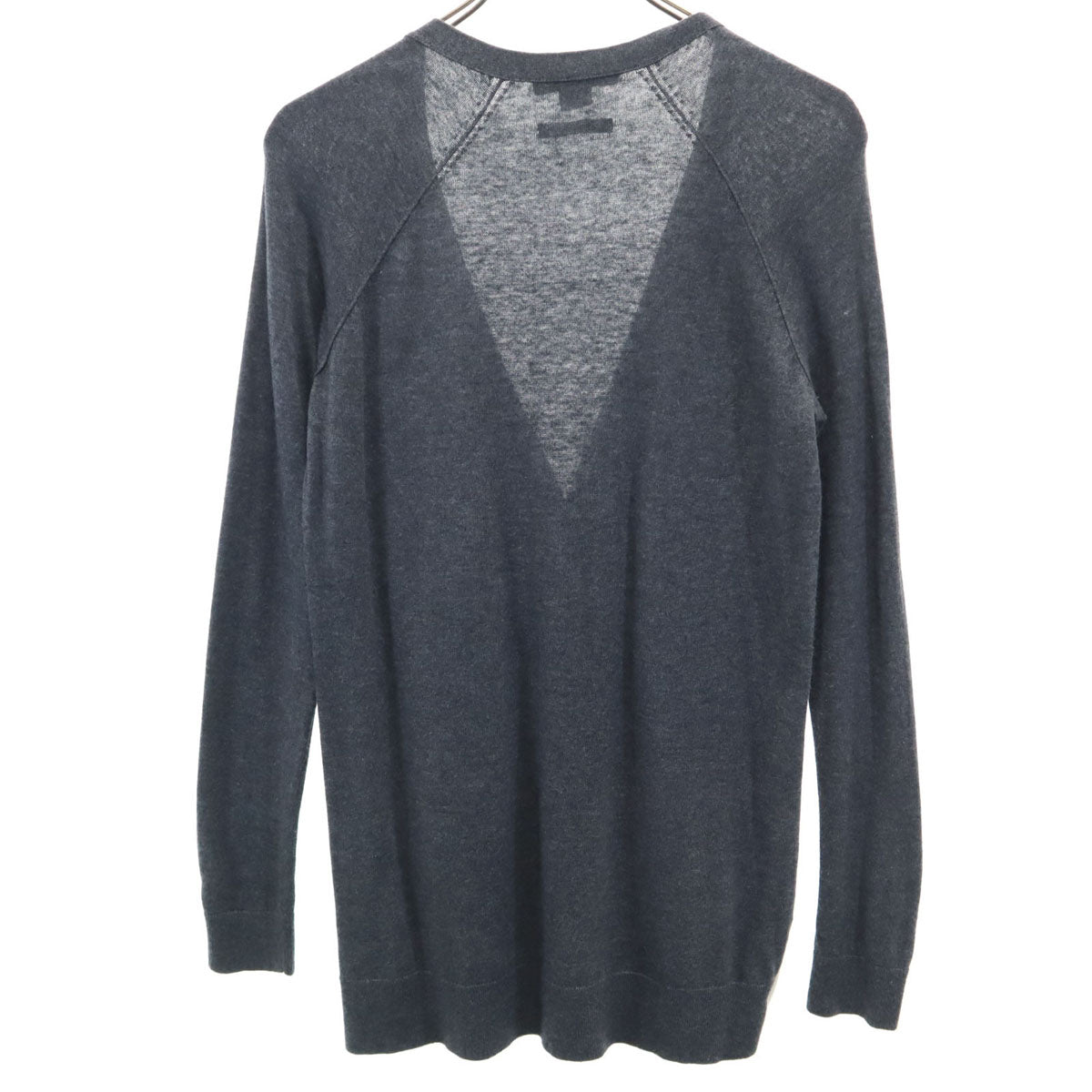 ARMANI EXCHANGE アルマーニエクスチェンジ 長袖 カーディガン S/P グレー ニット レディース