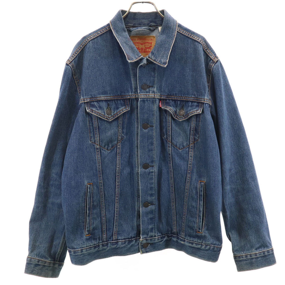 Levi's リーバイス 72334 デニムジャケット L インディゴブルー ジージャン トラッカー メンズ