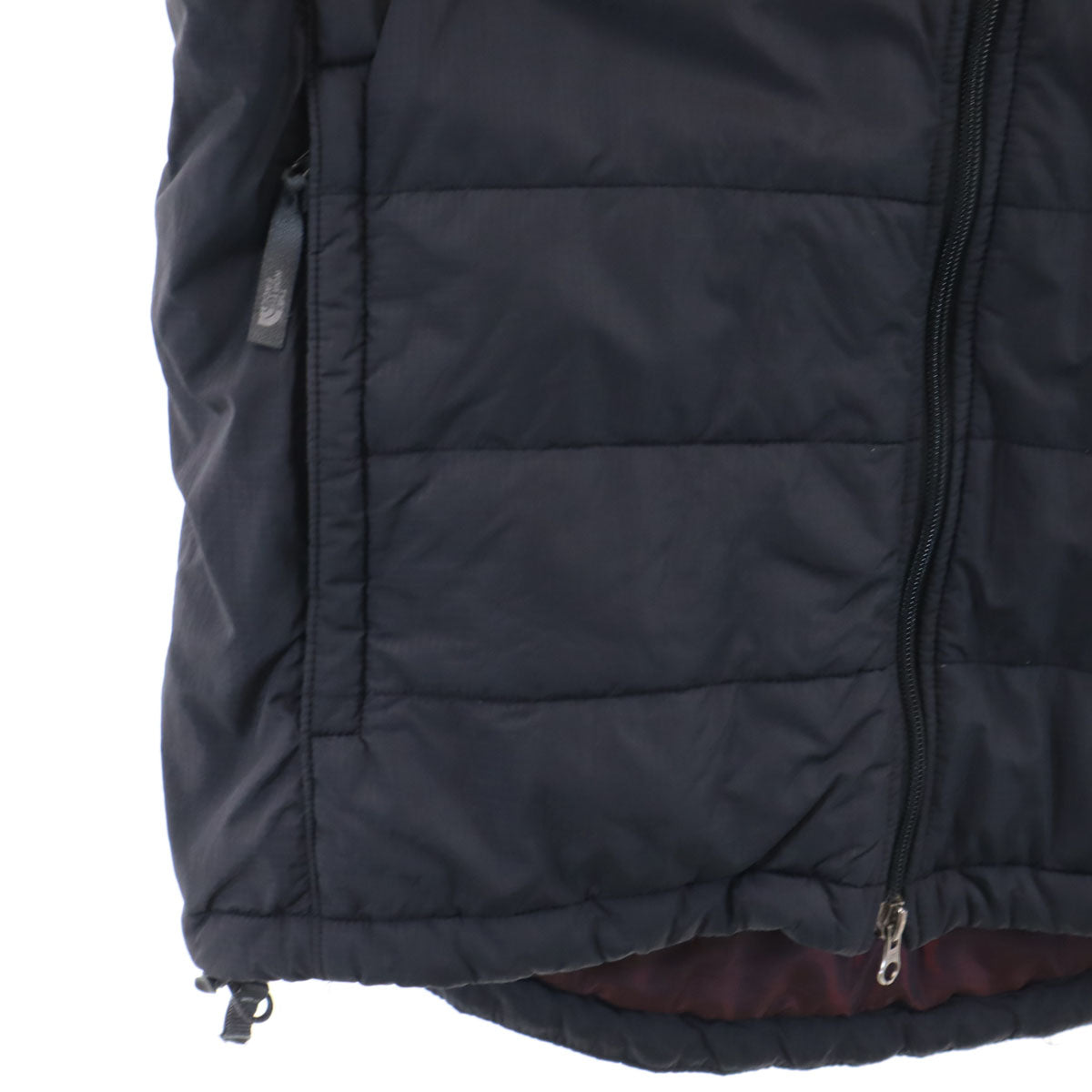 THE NORTH FACE ノースフェイス ストライプ柄 中綿ジャケット M ブラック NY01370 アウトドア メンズ