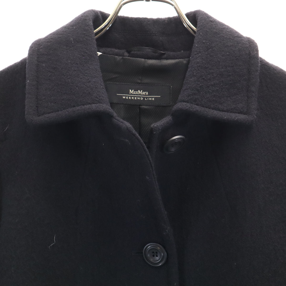 MaxMara WEEKEND LINE マックスマーラ ウィークエンドライン ウールジャケット 40 ブラック レディース