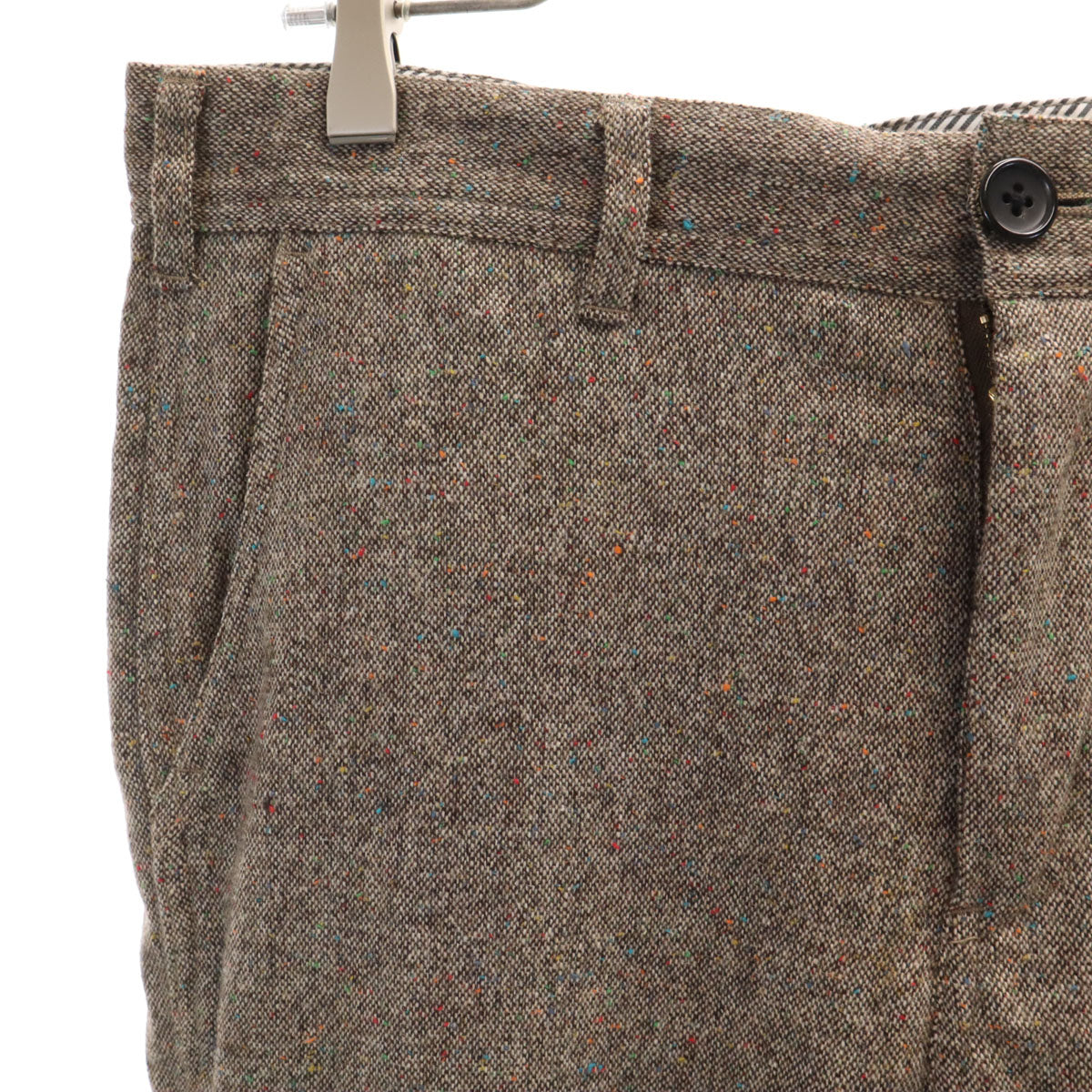 BEAMS ビームス パンツスーツ 上下 セットアップ L ブラウン メンズ