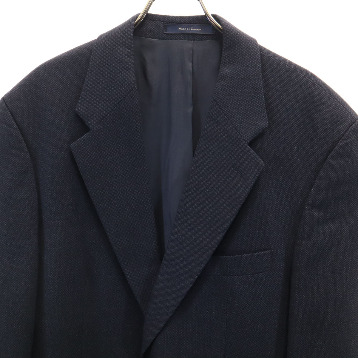 Polo University Club by Ralph Lauren ポロユニバーシティクラブバイラルフローレン 80s 90s カナダ製 オールド スーツ 上下 セットアップ 42 ネイビー メンズ