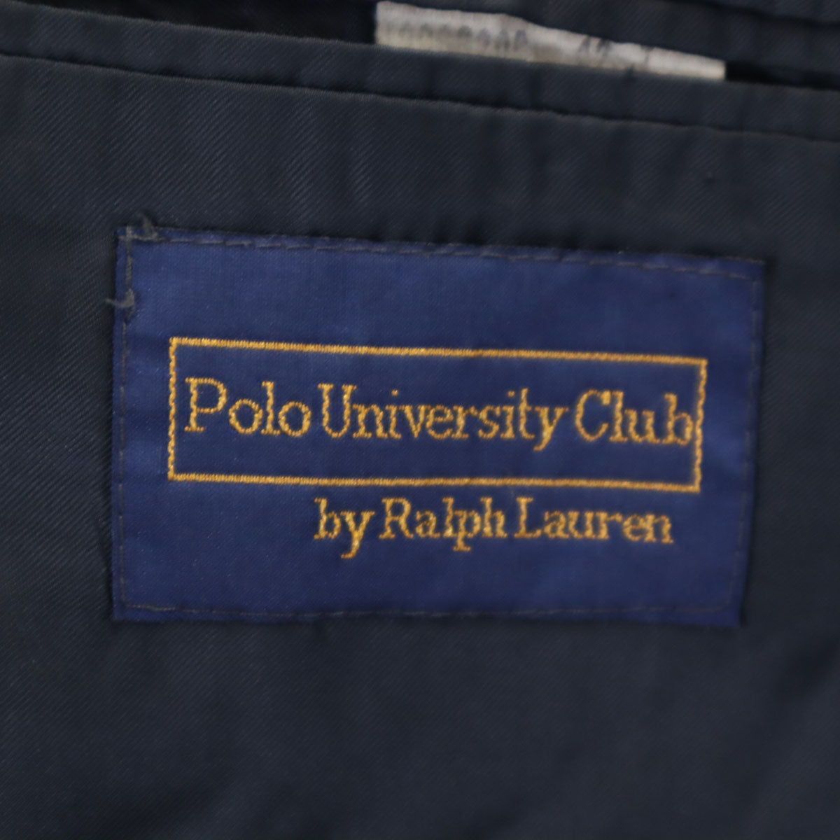 Polo University Club by Ralph Lauren ポロユニバーシティクラブバイラルフローレン 80s 90s カナダ製 オールド スーツ 上下 セットアップ 42 ネイビー メンズ