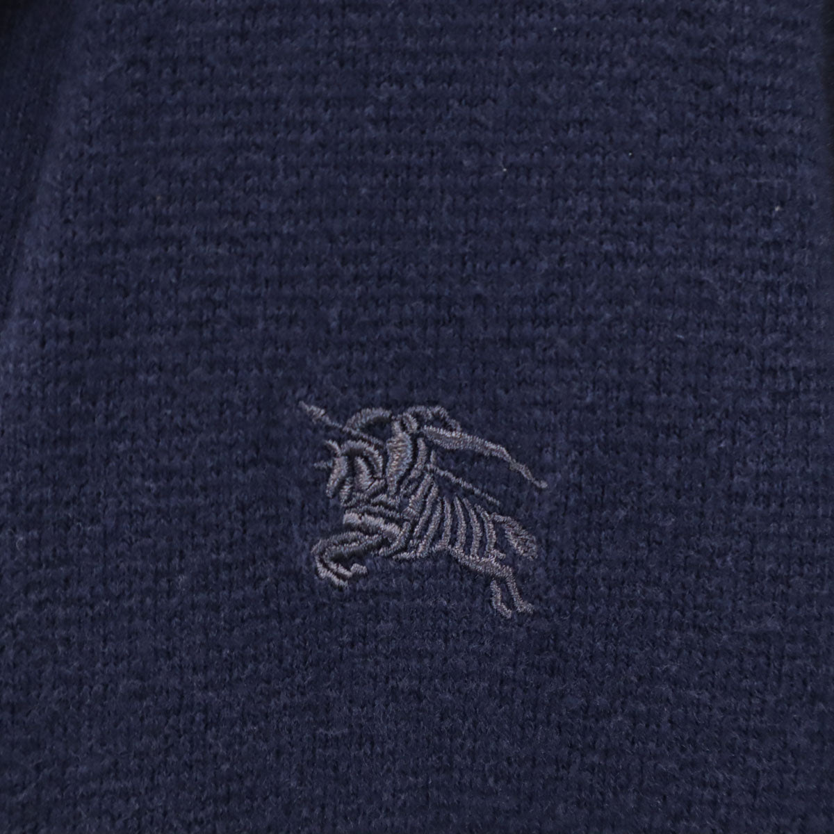 BURBERRY BLACK LABEL バーバリーブラックレーベル 長袖 ニットカーディガン 3 ネイビー 三陽商会 メンズ