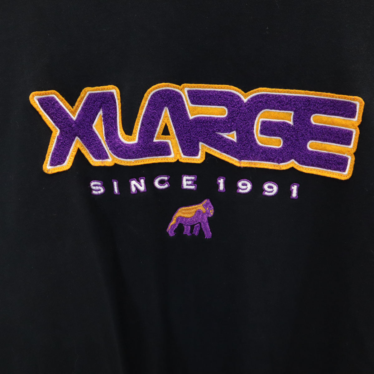XLARGE エクストララージ 長袖 スウェット トレーナー L ブラック メンズ