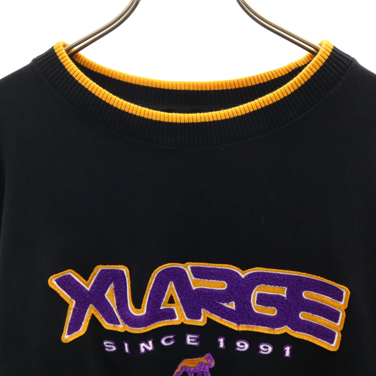 XLARGE エクストララージ 長袖 スウェット トレーナー L ブラック メンズ