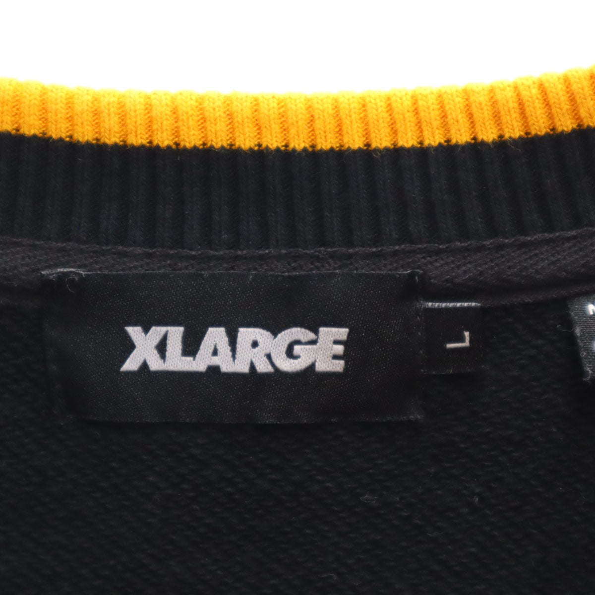 XLARGE エクストララージ 長袖 スウェット トレーナー L ブラック メンズ