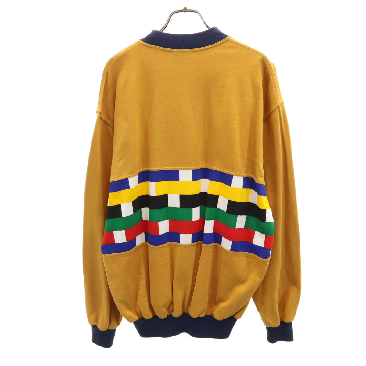 MISSONI SPORT ミッソーニスポーツ 90s イタリア製 オールド 長袖 スウェット トレーナー M オレンジ メンズ