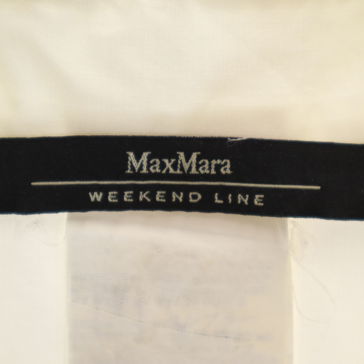 MAX MARA Weekend マックスマーラウィークエンド 長袖 シャツ M ホワイト レディース
