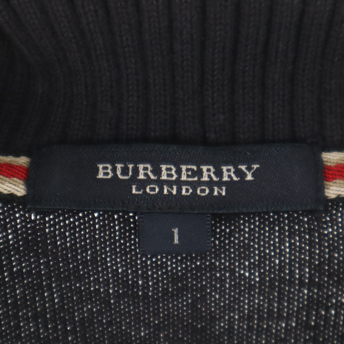 BURBERRY LONDON バーバリーロンドン 長袖 ニットカーディガン 1 ネイビー 三陽商会 レディース