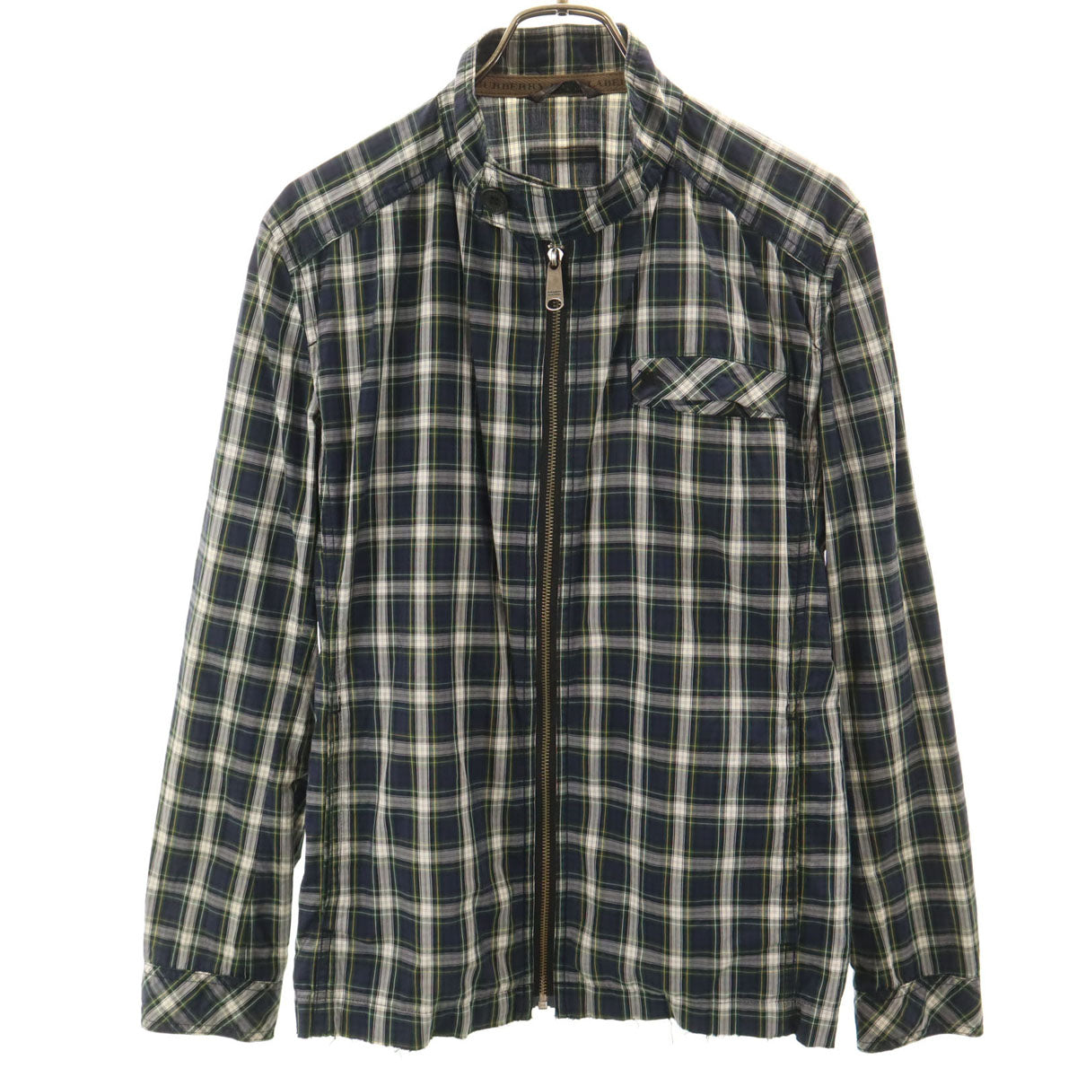 BURBERRY BLUE LABEL バーバリーブルーレーベル ジャケット M ブルー 三陽商会 メンズ