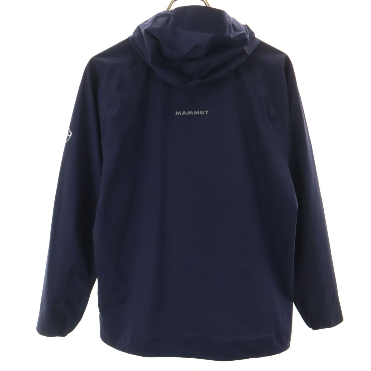 Mammut マムート ナイロンジャケット M ブルー アウトドア 収納袋付き レディース