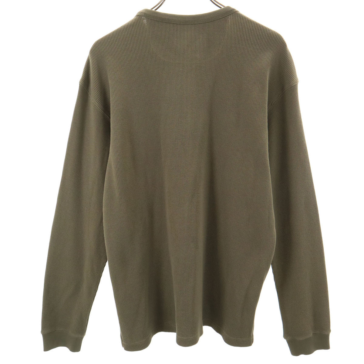 COACH コーチ 長袖 サーマル Tシャツ M カーキ ロンT メンズ