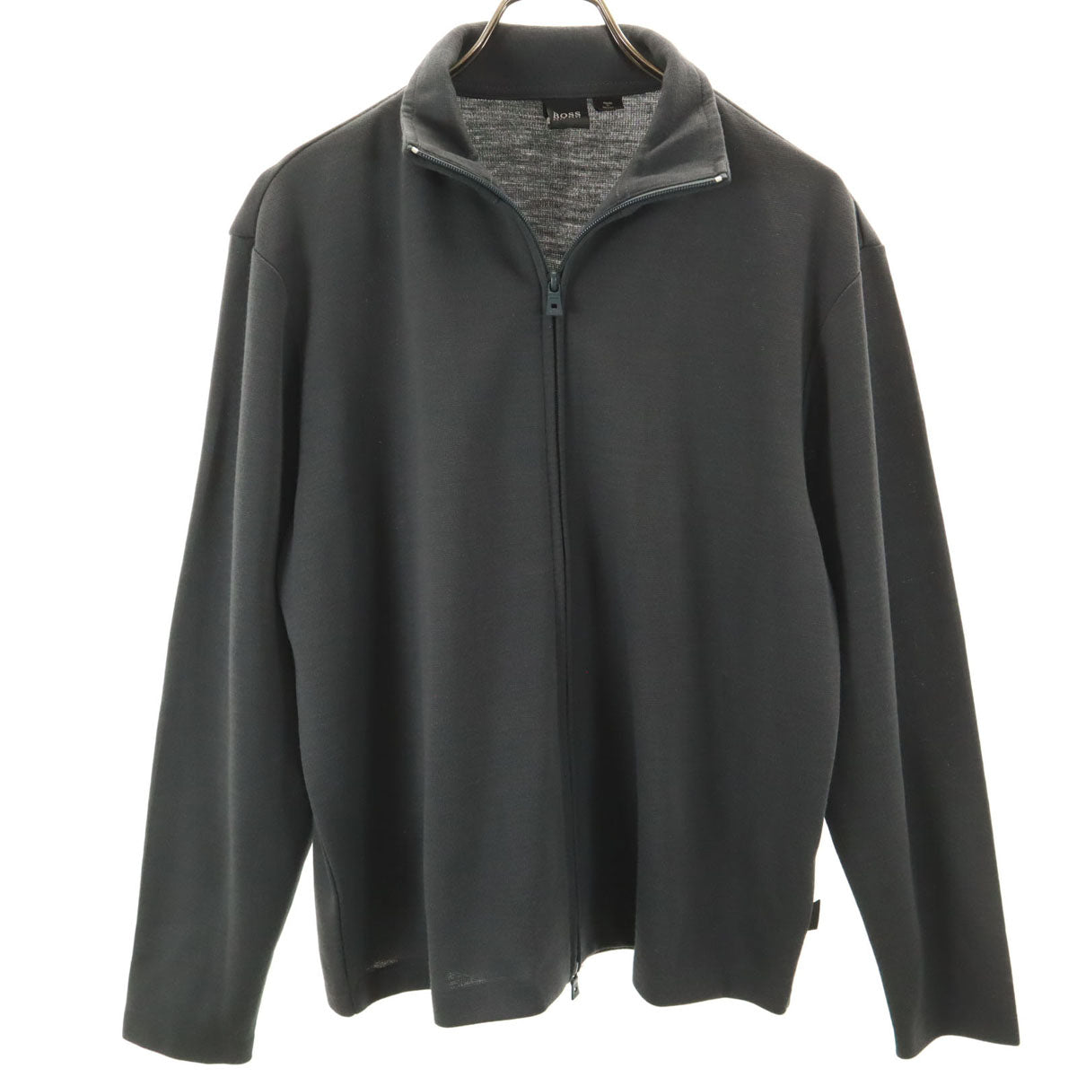 BOSS HUGO BOSS ボスヒューゴボス ジップジャケット S チャコールグレー メンズ