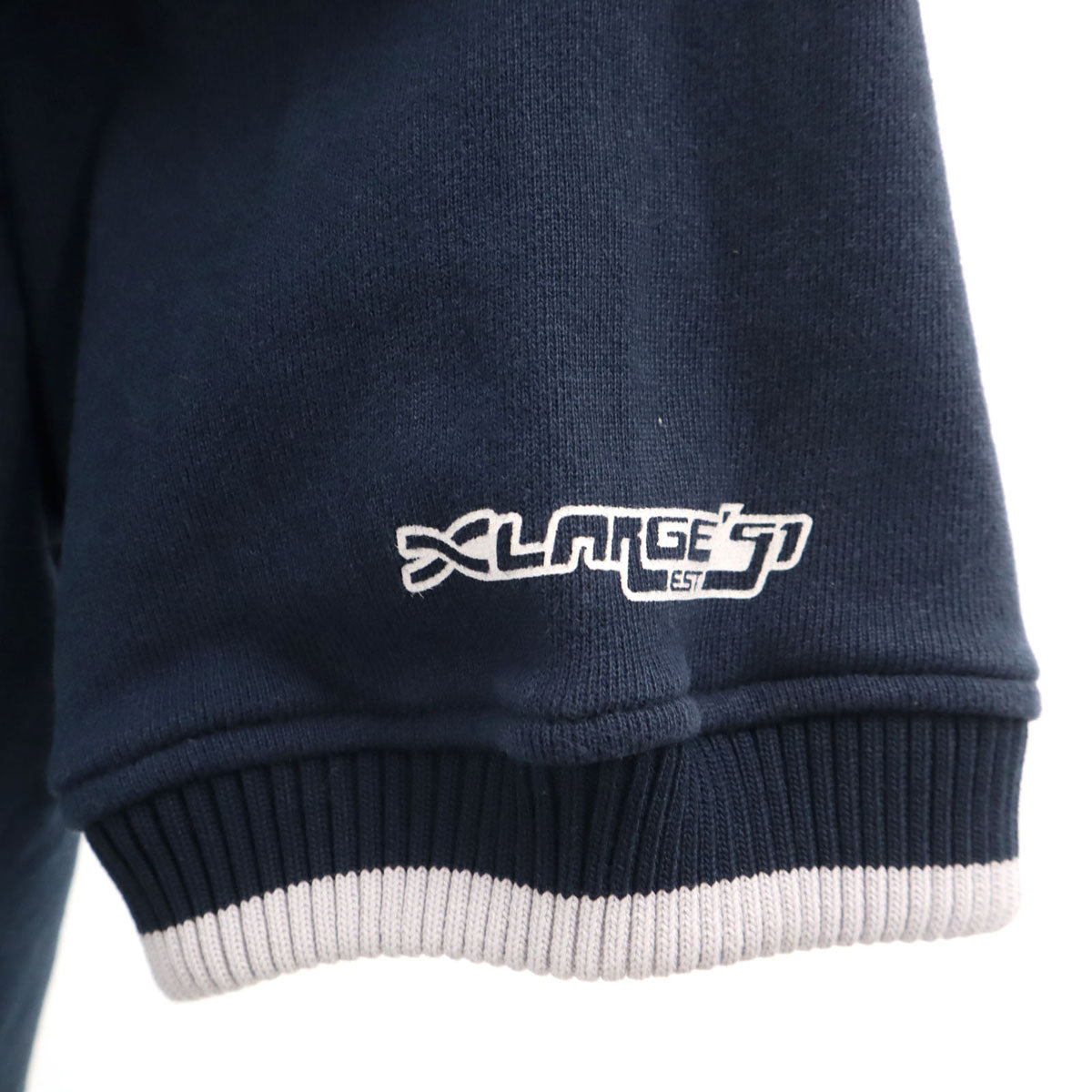 XLARGE エクストララージ スウェット ジップジャケット L ネイビー メンズ