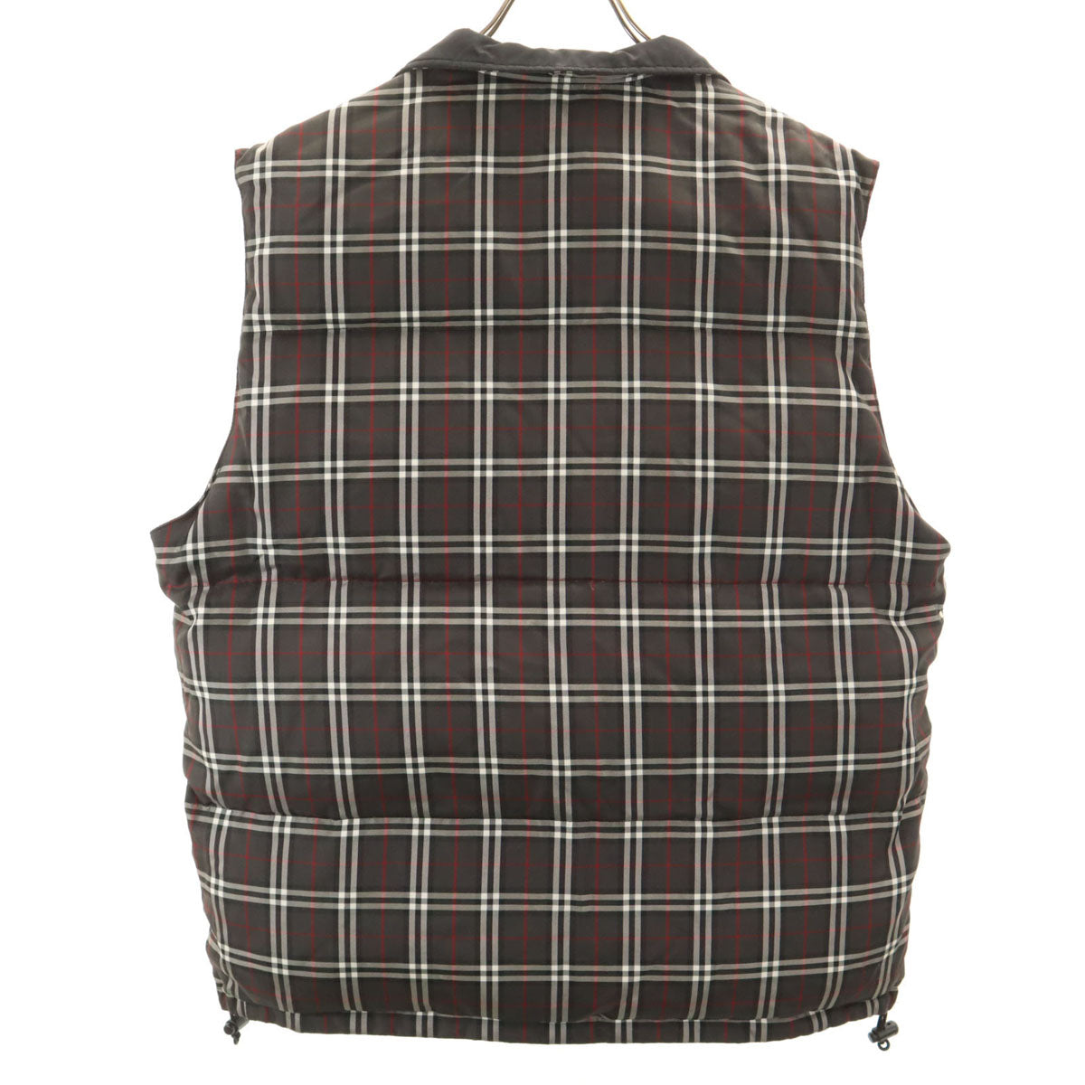 BURBERRY GOLF バーバリーゴルフ リバーシブル ダウンベスト L ブラック 三陽商会 メンズ