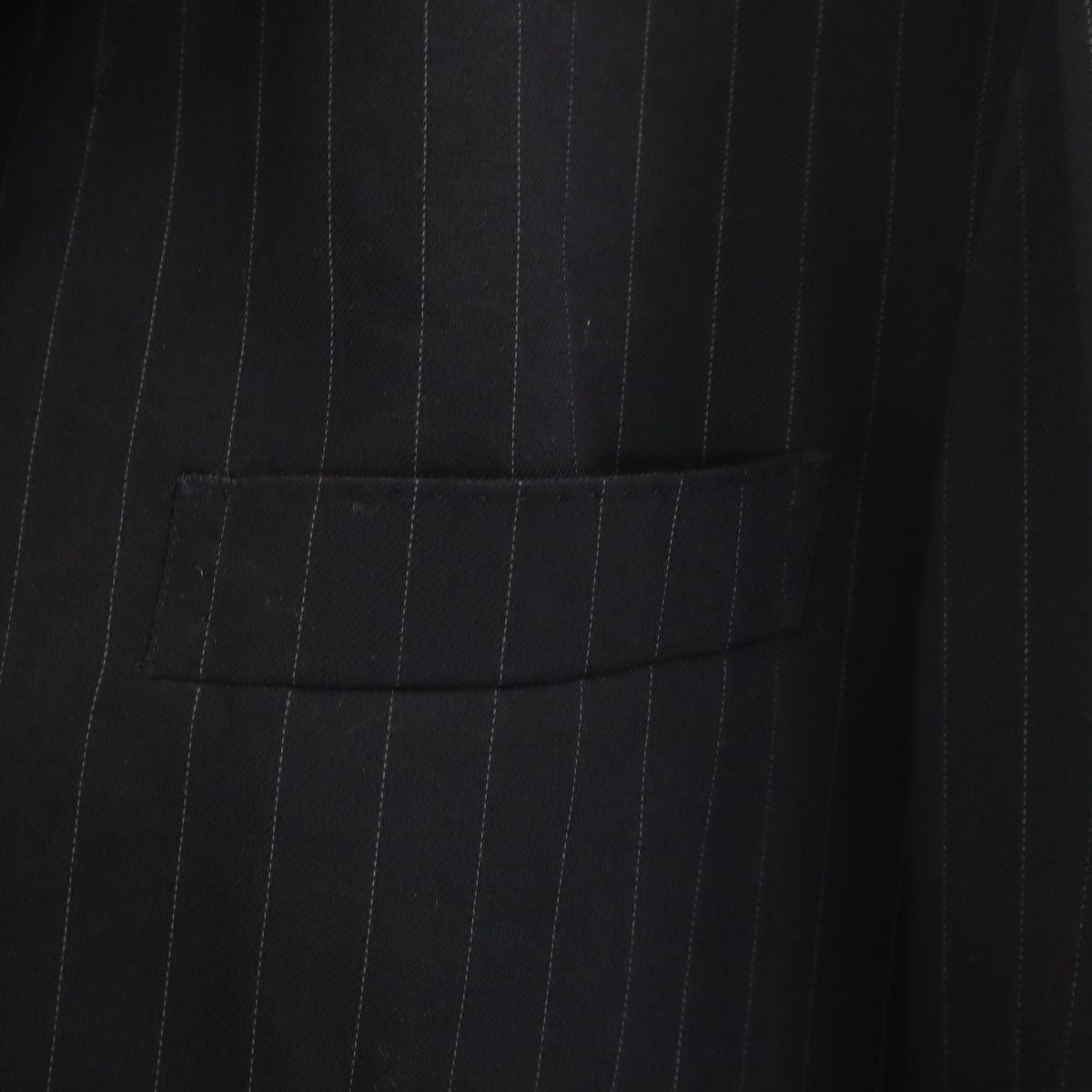 green label relaxing グリーンレーベルリラクシング ストライプ柄 スーツ 上下 セットアップ 50 ネイビー メンズ