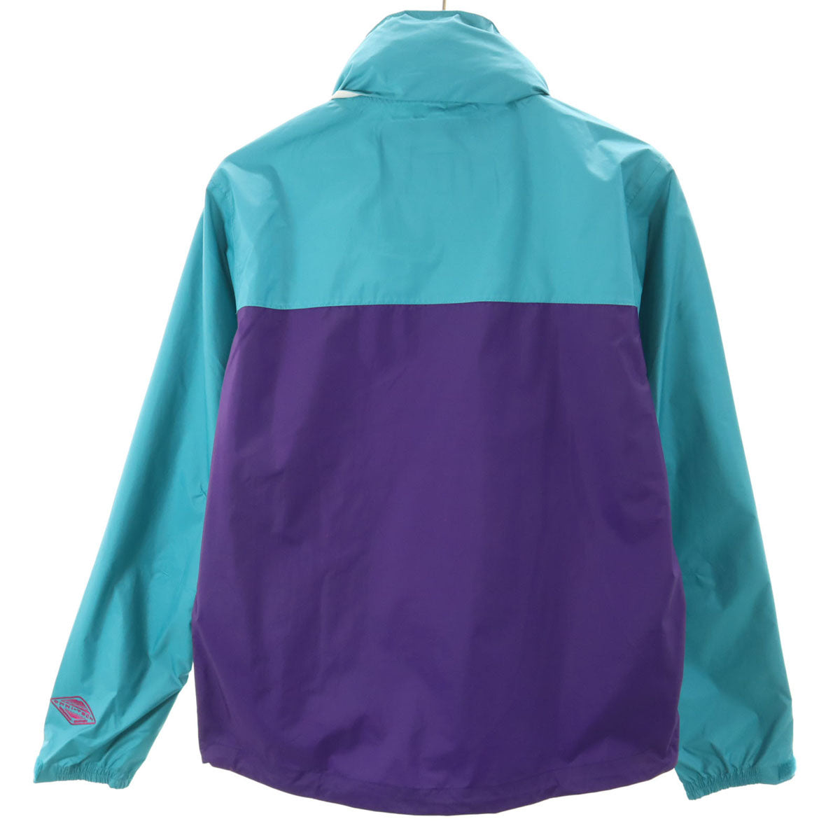 美品 Columbia コロンビア レインジャケット XS パープル系 アウトドア メンズ