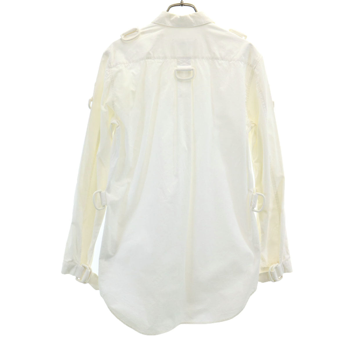 MM6 Maison Margiela エムエムシックス メゾンマルジェラ イタリア製 長袖 シャツ 42 ホワイト レディース
