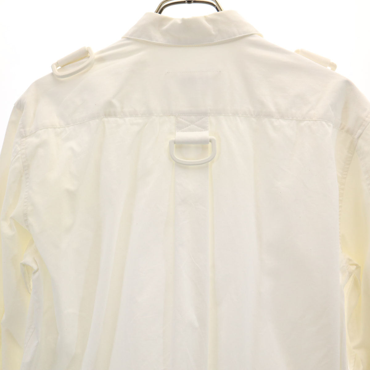 MM6 Maison Margiela エムエムシックス メゾンマルジェラ イタリア製 長袖 シャツ 42 ホワイト レディース