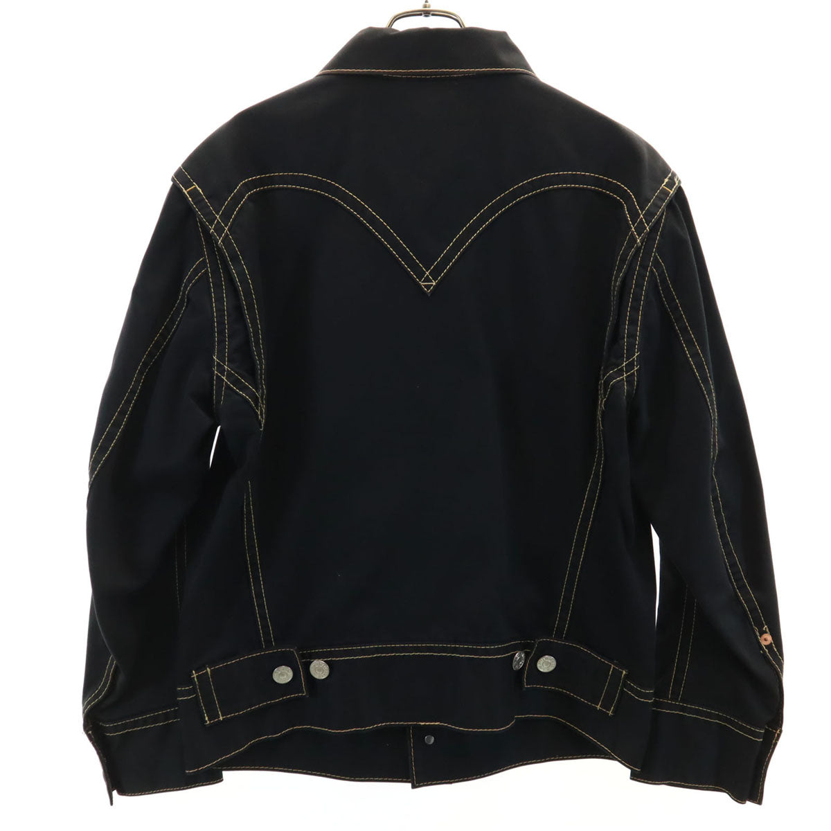 JUNYA WATANABE COMME des GARCONS MAN ジュンヤワタナベコムデギャルソンマン 2002年 Levi's リーバイス コラボ 日本製 トラッカー ジャケット L ブラック メンズ