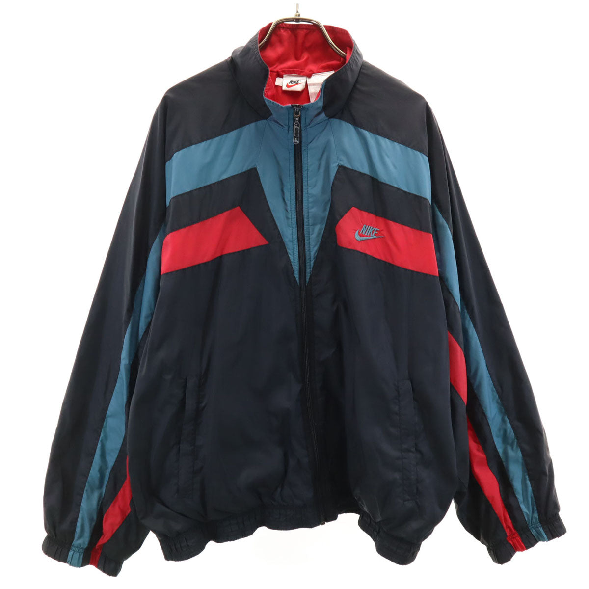 NIKE ナイキ 90s 00s オールド ナイロンジャケット M ブラック メンズ