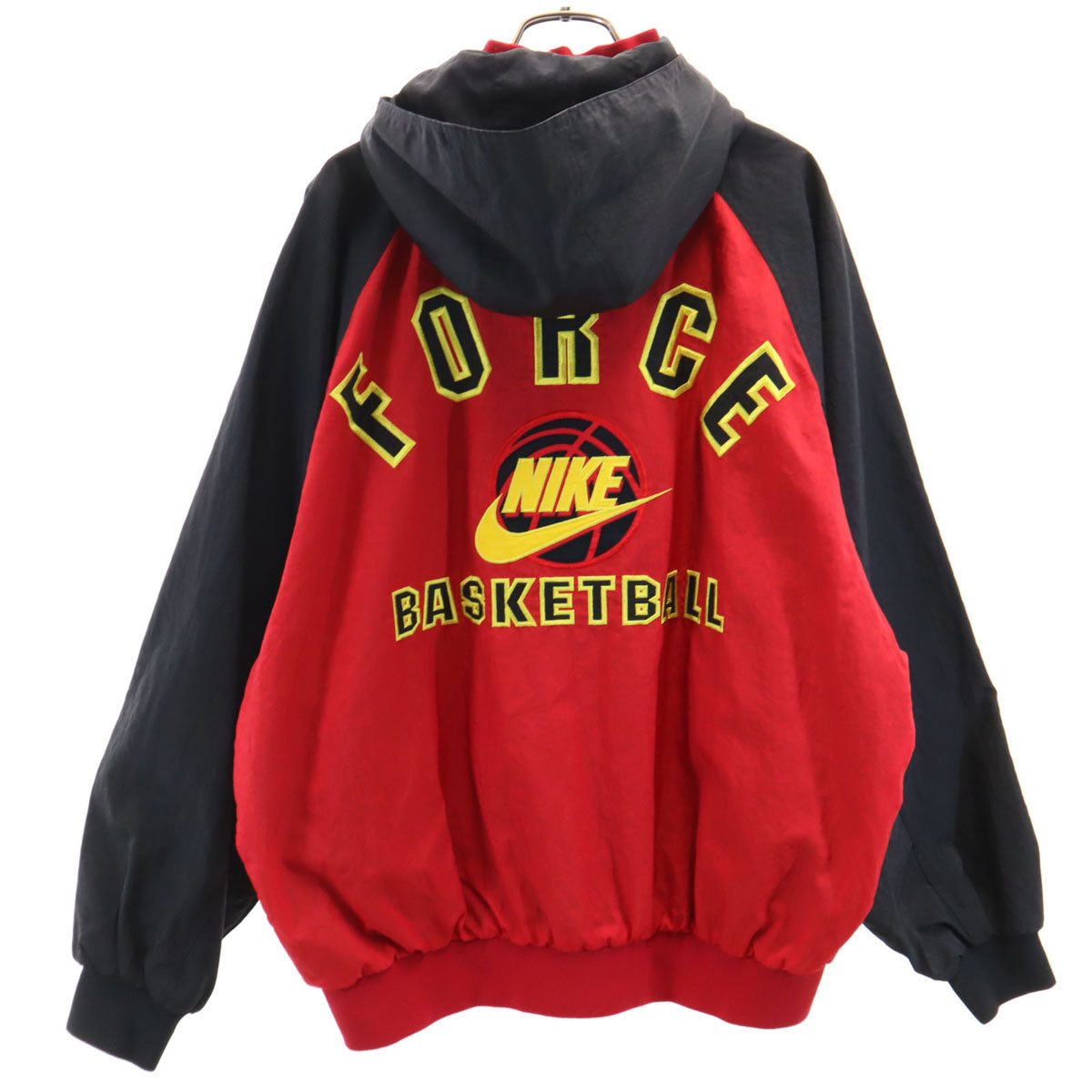 NIKE ナイキ 90s 00s オールド 銀タグ ナイロンジャケット L レッド メンズ