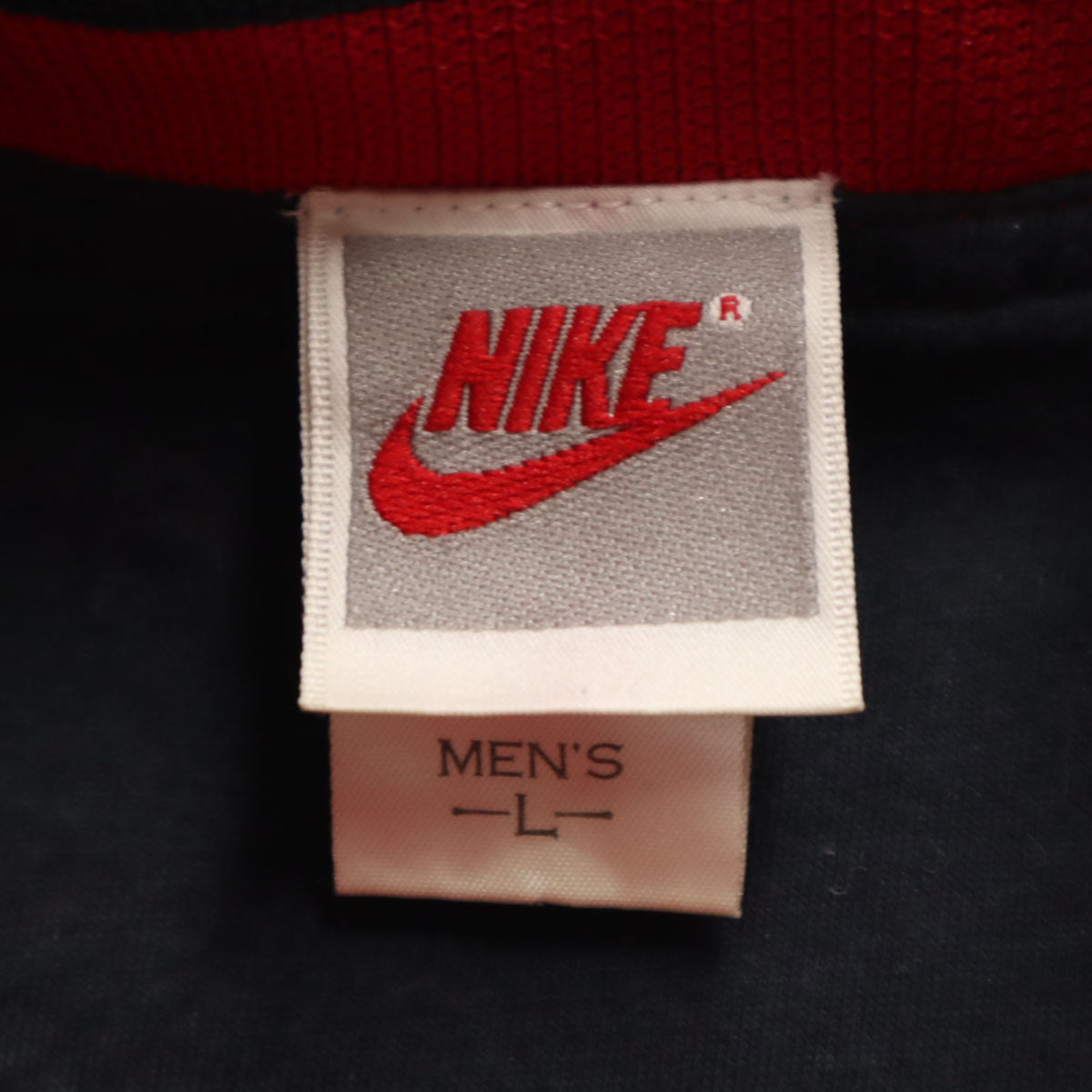 NIKE ナイキ 90s 00s オールド 銀タグ ナイロンジャケット L レッド メンズ